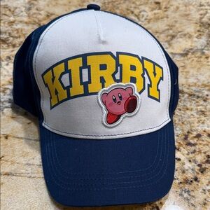 Kids' Cap in Navy and White